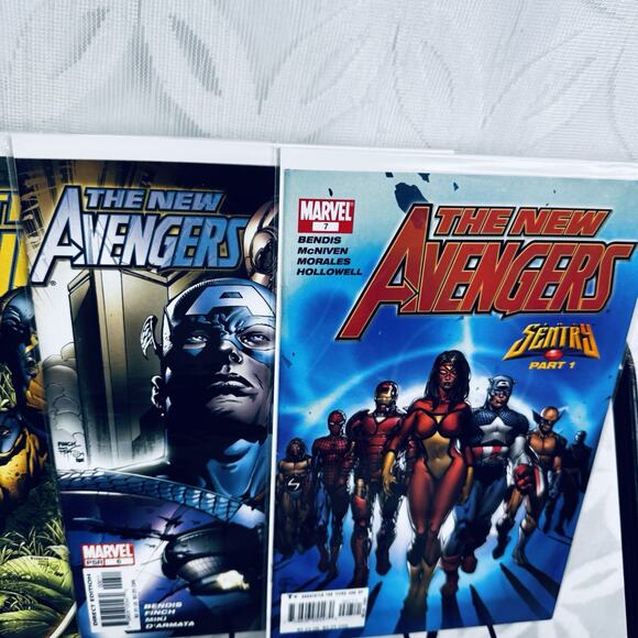 New Avengers 1-10 & 5 8-10 Age Of Sentry Variant Lot 1st Illuminati Maria Hill - Picture 2 of 8